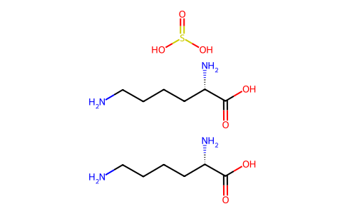 L-Lysine, sulfite (2:1) 53411-64-6